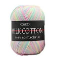thumbnail image 1 of Dianli Savings Gradient Milk Cotton Yarn Ball Soft Colorful Baby Wool for Knitting Crochet Handwoven DIY Projects Ideal for Scarves Sweaters and Plush Toy Making Weekly Price Drops & Special Offers, 1 of 1