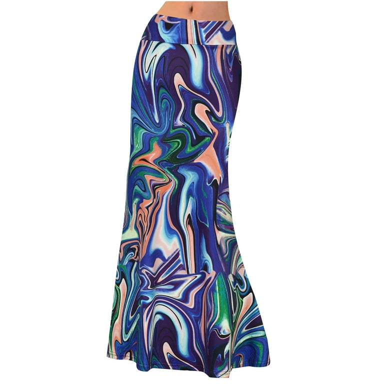 casual Stripe high waist maxi skirts casual Stripe high waist maxi skirts