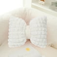 thumbnail image 1 of Dianli Throw Pillow Bow Knot Sofa Cushion Office Seat Lumbar Support Comfortable for Long Sitting All-Season Decorative Backrest for Living Room Bedroom Holiday Gift Accent Cushion, 1 of 6