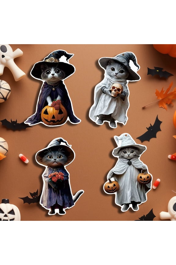 Gifts Dianli Witch Keychain + 2D Acrylic Bag Pendant + Cute Cartoon Witch Design + Lightweight and Durable + Fun Halloween Charm for Backpack or Purse Stylish Finds for Less
