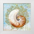 thumbnail image 1 of Diannart 15x15 White Modern Wood Framed Museum Art Print Titled - Shell Medley III, 1 of 4