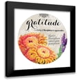 thumbnail image 1 of Diannart 20x20 Black Modern Framed Museum Art Print Titled - Grateful Harvest, 1 of 5