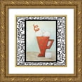 thumbnail image 1 of Diannart 20x20 Gold Ornate Wood Framed with Double Matting Museum Art Print Titled - Tis the Season for Cocoa III, 1 of 4