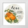 thumbnail image 1 of Diannart 26x26 White Modern Wood Framed Museum Art Print Titled - Loving Harvest, 1 of 4