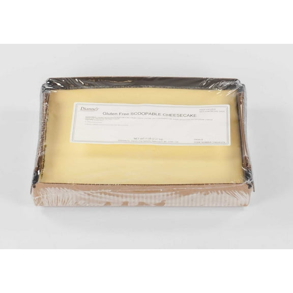 Diannes Gluten Free Scoopable Cheesecake, 80 Ounce -- 2 per case.