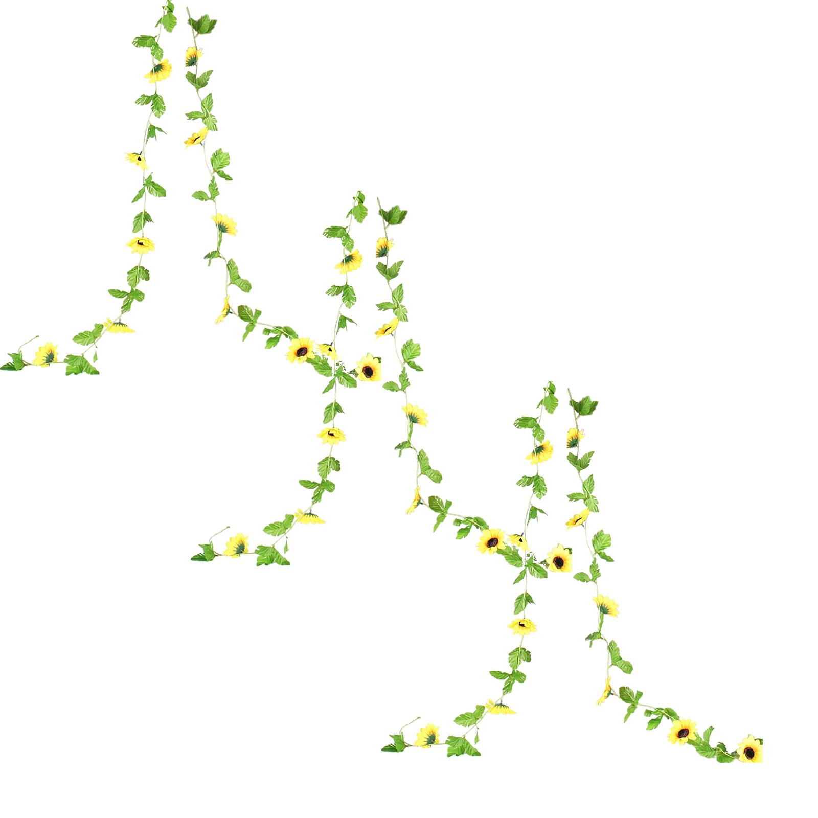 Dianopex And Flowers Yellow Flower Vine Sunflower Wreath Wedding