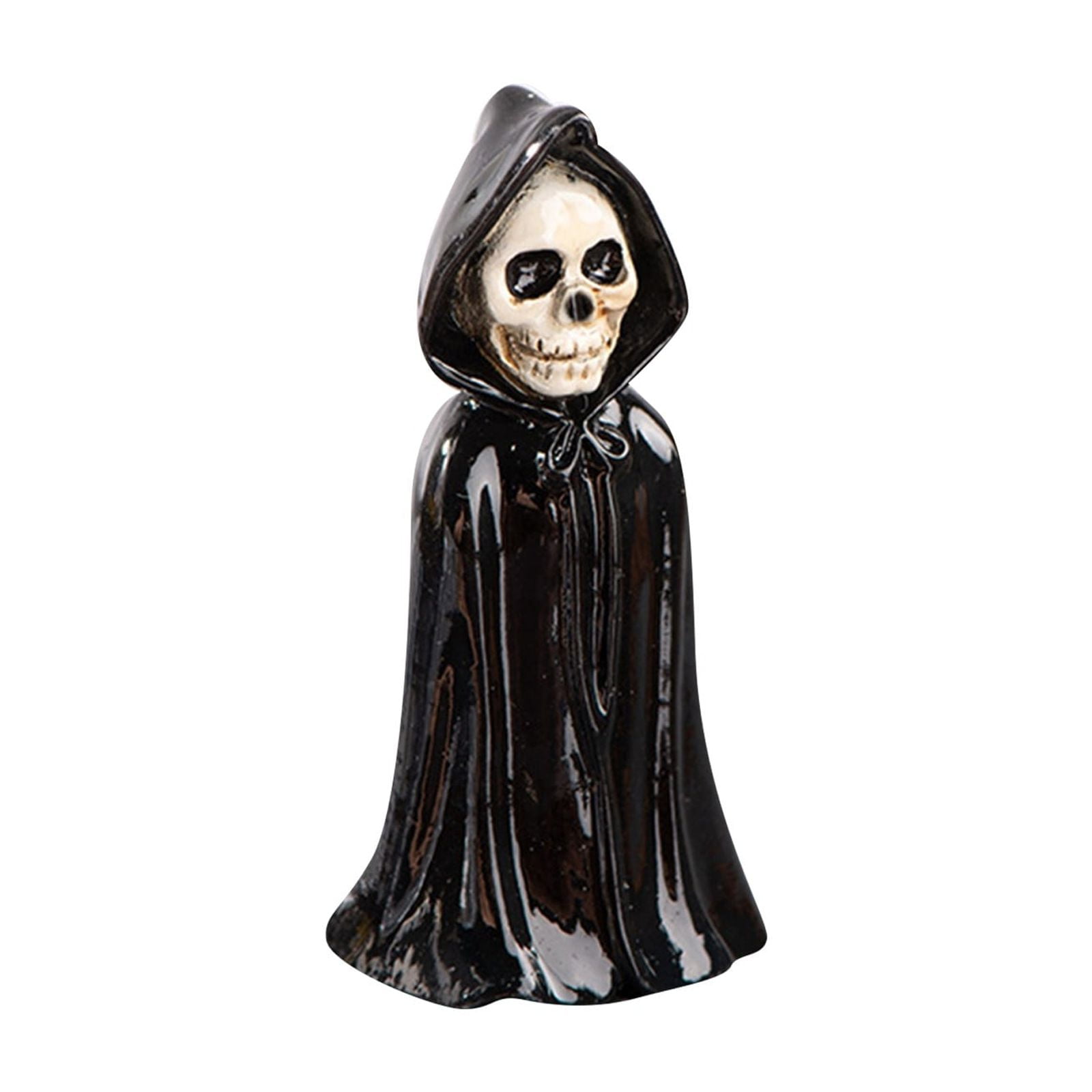 Dianopex Decorations Miniature Haunted House Figurine with Bat