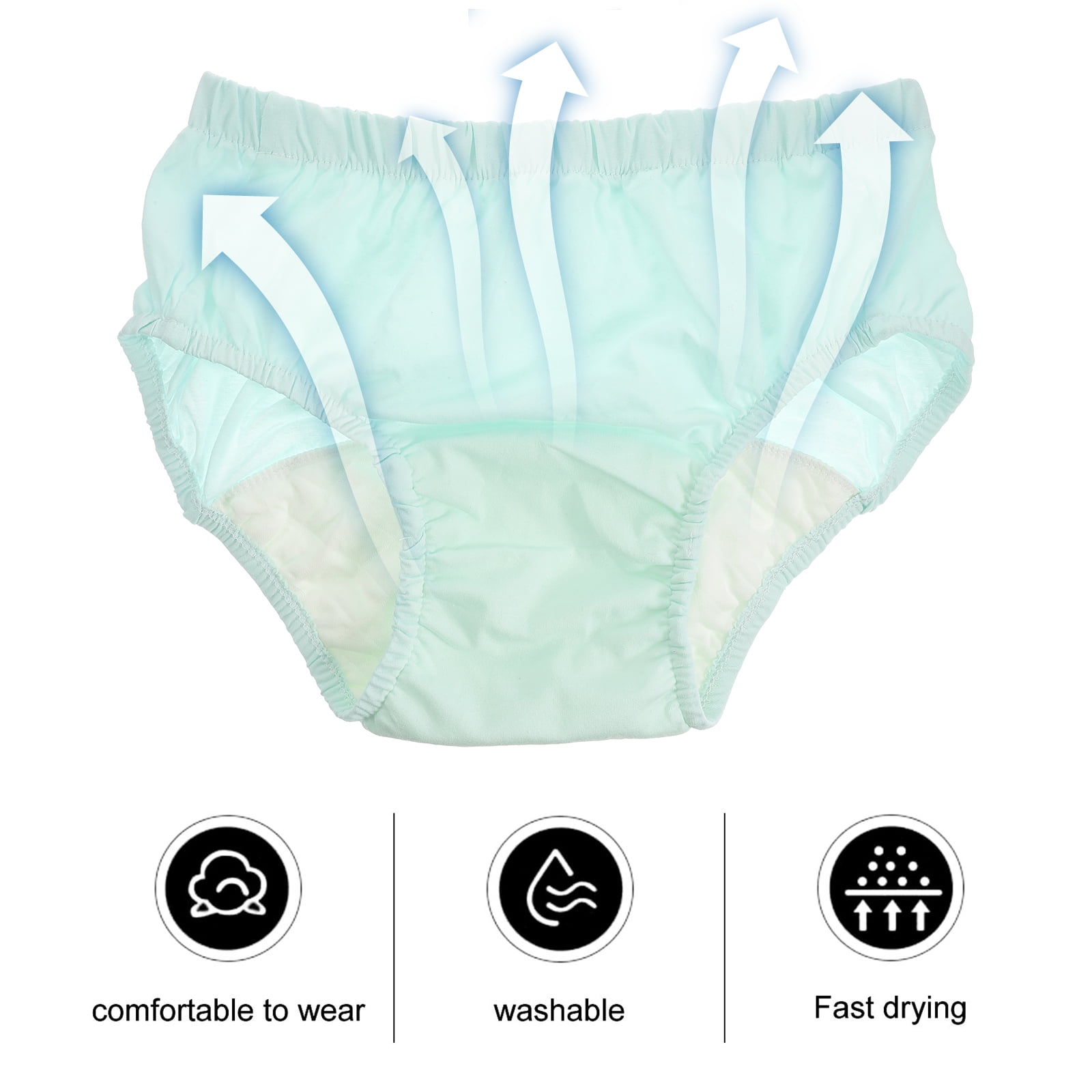 Diaper Adult Diapers Underwear Incontinence Elderly Pants Nappy