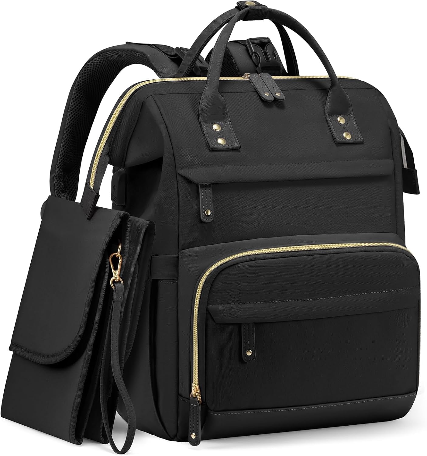 Diaper Bag Backpack, Baby Bag with Changing Station, Large Diaper ...