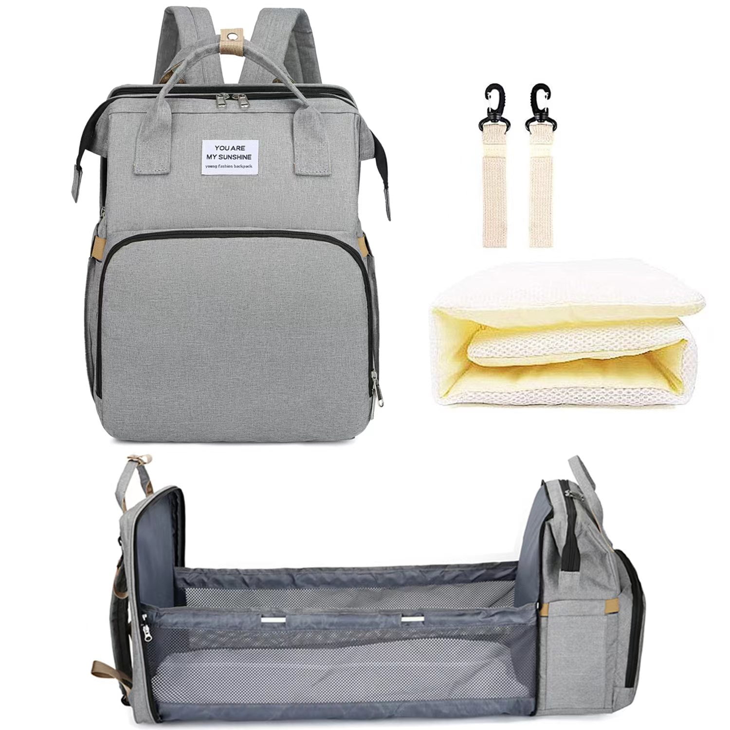 Diaper Bag Backpack, Baby Diaper Bag with Foldable Philippines Ubuy