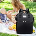 thumbnail image 1 of Diaper Bag Backpack with Changing Station & Foldable Portable Diaper Pad – Waterproof, Large Travel Diaper Bag for Newborn Essentials, Unisex Baby Backpack Diaper Bag, Multifunctional Diaper Bag, 1 of 5