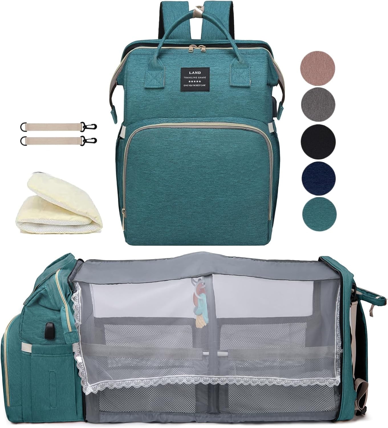 PaÃ±alera Mochila Land Backpack PaÃ±aleras Para Morral PaÃ±alera