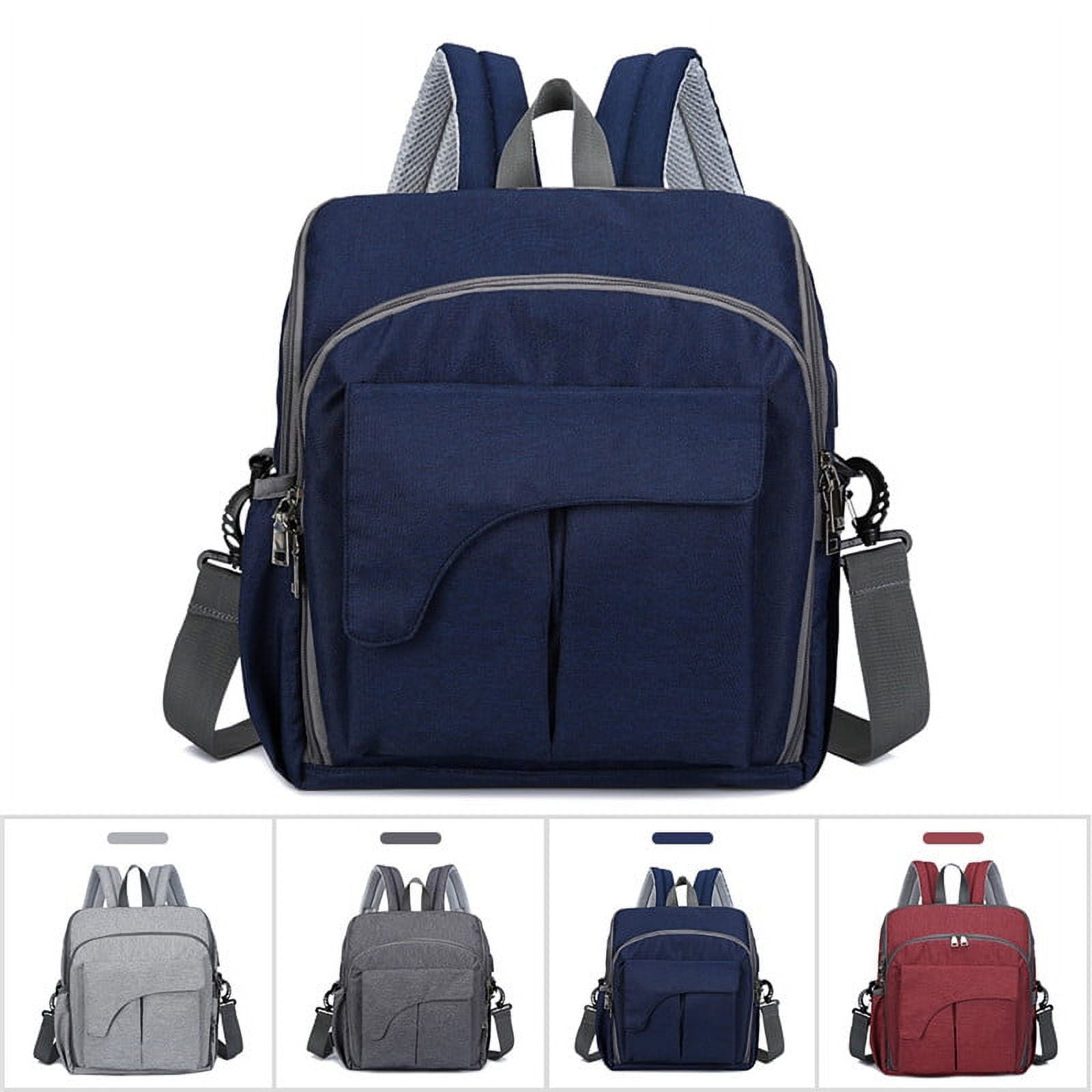 Diaper Bag Backpack, Large Multifunction Waterproof Travel Backpacks for Mom/Dad with Insulated Pockets,USB Interface, Stroller Straps,Durable Maternity Baby Nappy Bags for Boys/Girls