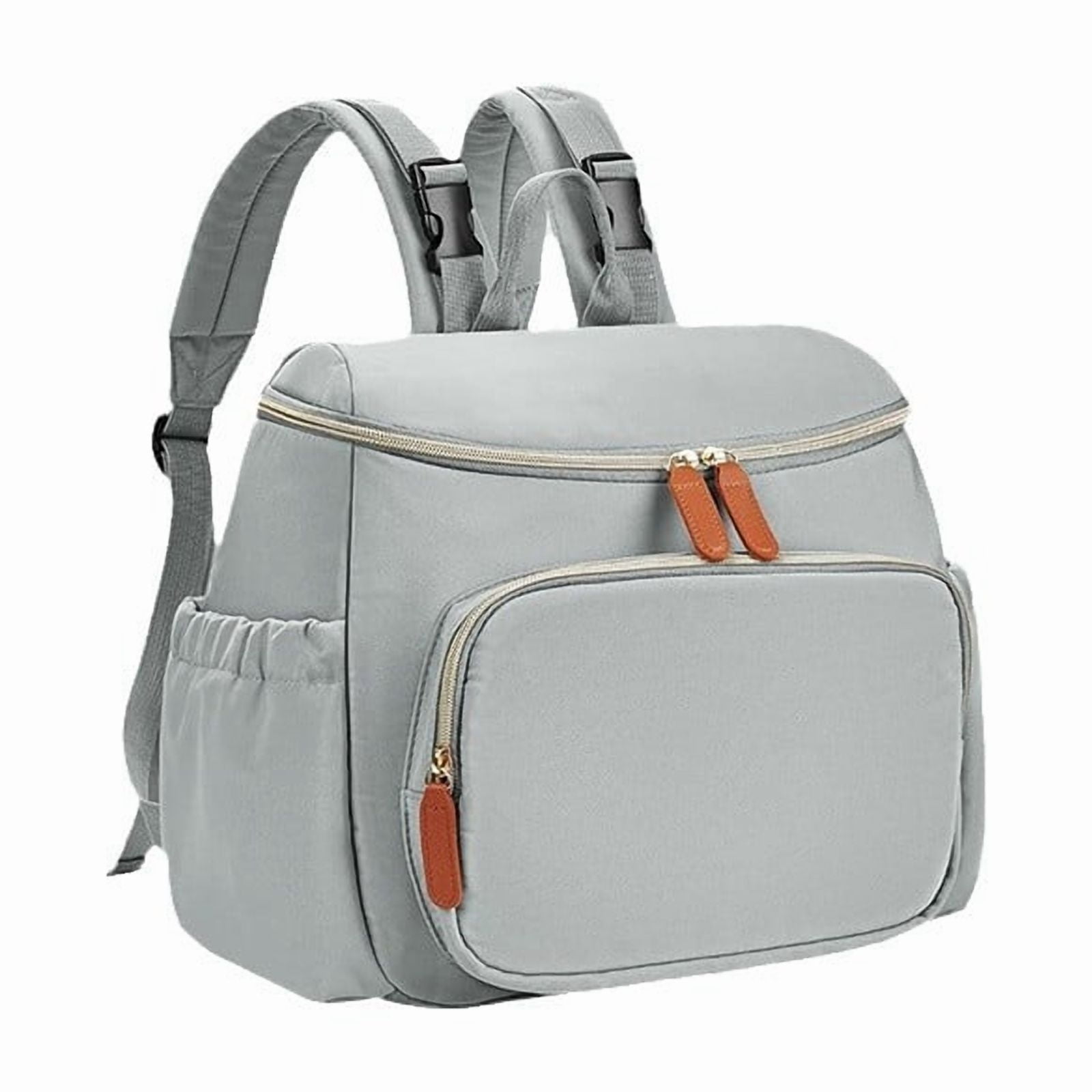 Diaper Bag Backpack, Lightweight Baby Bag for Moms and Dads, Compact Travel Diaper Backpack with Stroller Straps & Changing Pad, Waterproof & Stylish Baby Bag for Everyday Essentials