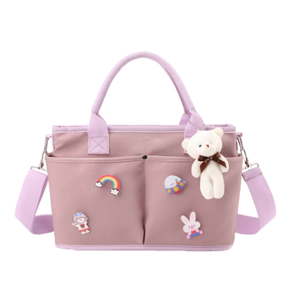 Diaper Bag Backpack for Mom, Large Capacity, with Insulated Bottle Pockets and Stroller Straps, Multifunctional Travel Baby Bag for Organization, Perfect for Travel, Shopping, Daily Outings