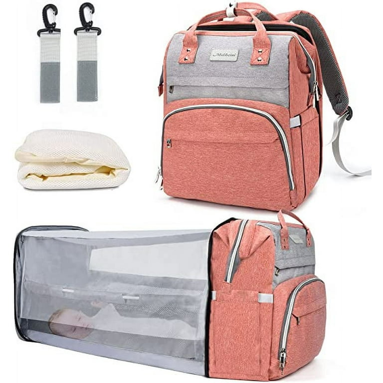 Large diaper top bags for two