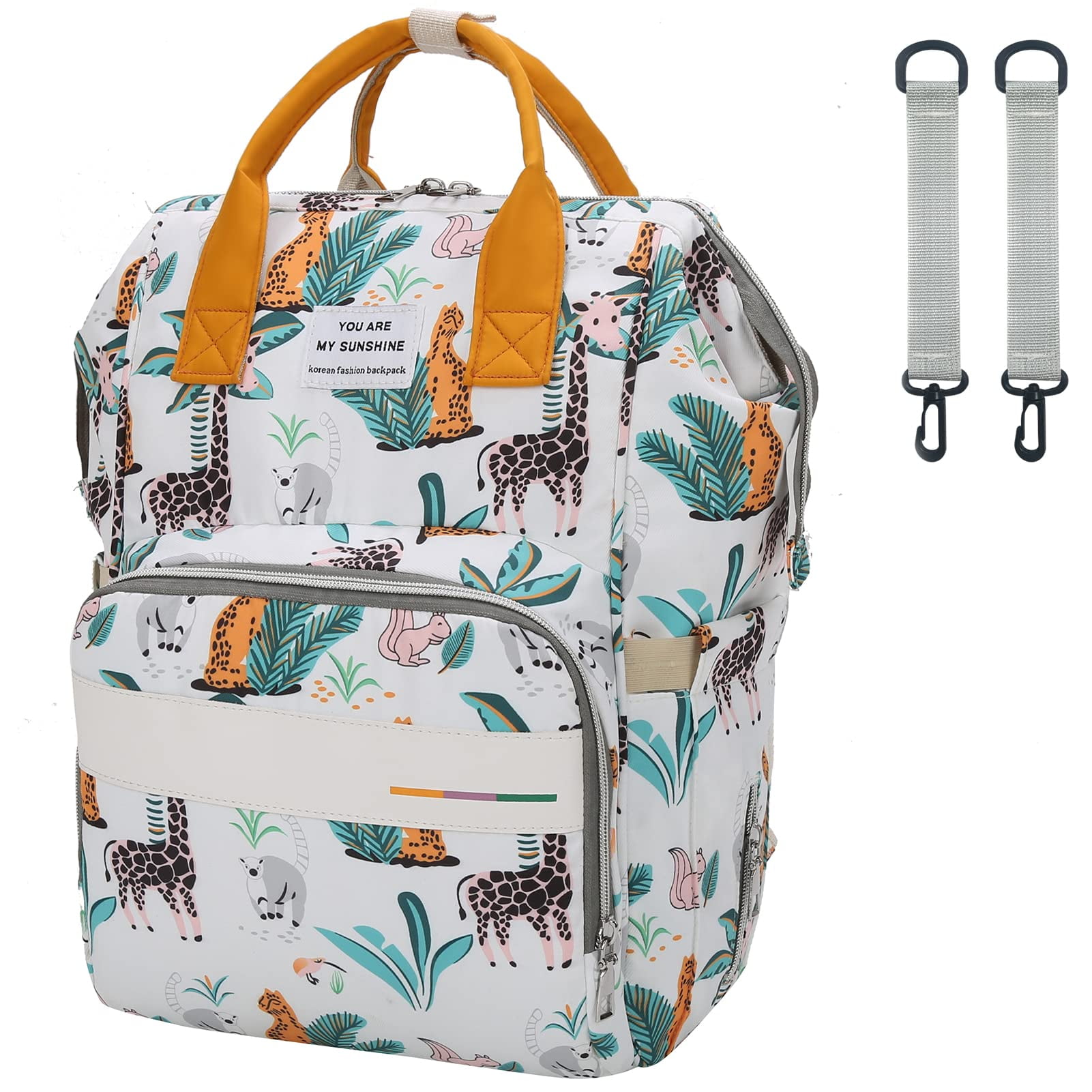 Artiflr Diaper Bag Backpack for Baby Shower Gift Multifunction Changing Bag  Travel Bag with Stroller Strap for Moms Dads 