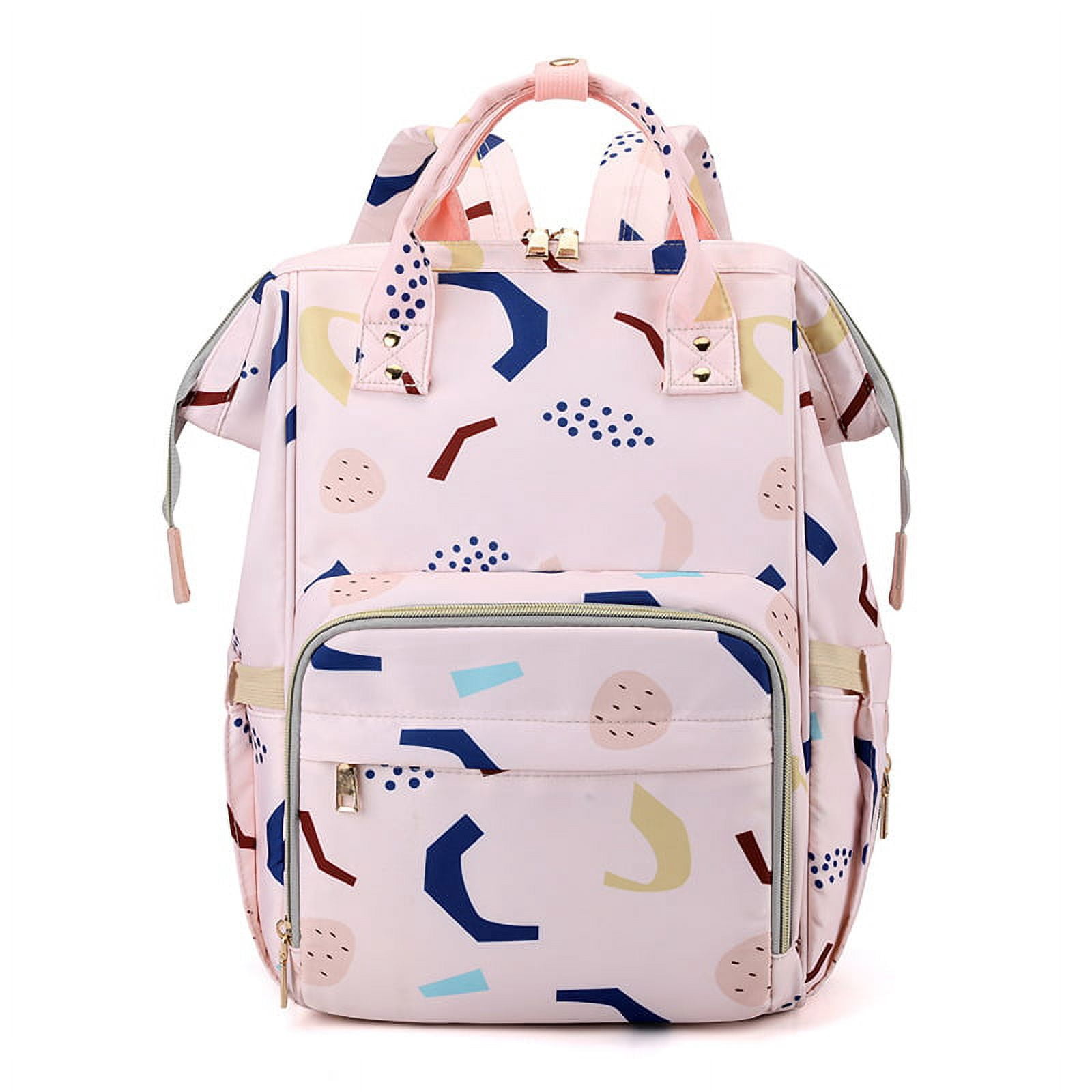 Diaper Bag Backpack, Nappy Changing Bags Multifunction Travel Backpack Maternity Baby Changing Bags Baby Stroller Backpack for Baby Care