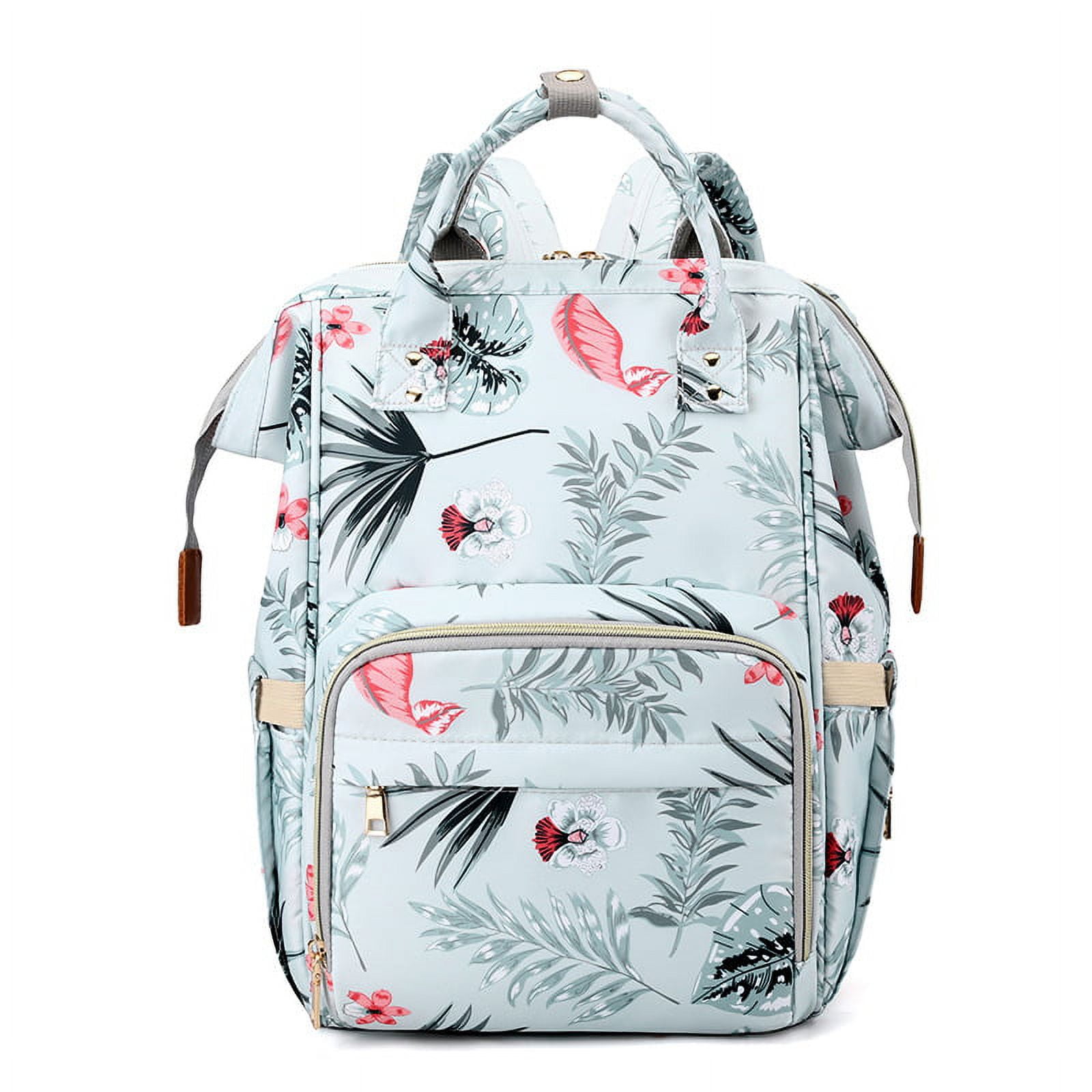 Diaper Bag Backpack, Nappy Changing Bags Multifunction Travel Backpack Maternity Baby Changing Bags Baby Stroller Backpack for Baby Care