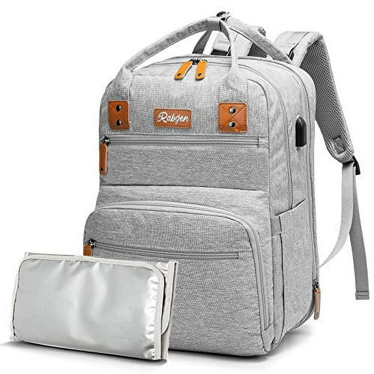 RUVALINO Large Diaper Bag Backpack, Multifunction Travel Maternity
