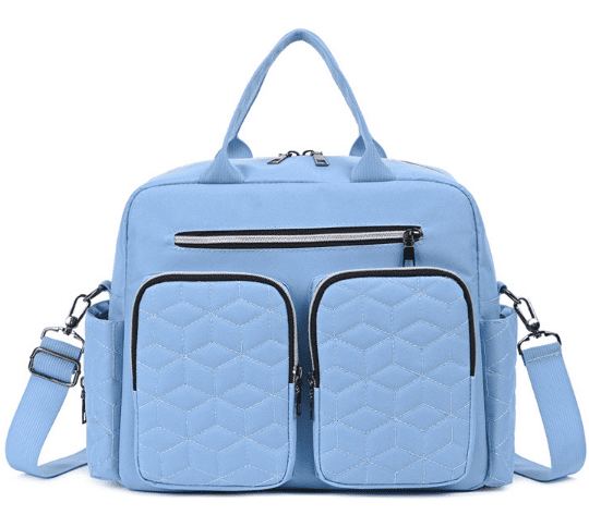Diaper Bag Tote,AILKIN Baby Diaper Bag with 3 Insulated Pockets Adjustable Shoulder Strap Dry & Wet Compartment Large Capacity Bag Maternity Mommy Travel Diaper