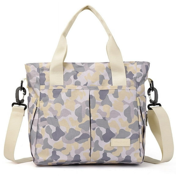 Diaper Bag Tote Large Capacity Baby Bag Lightweight Mommy Backpack Multifunction Tote Bag Baby Nappy Bag for Travel Hospital