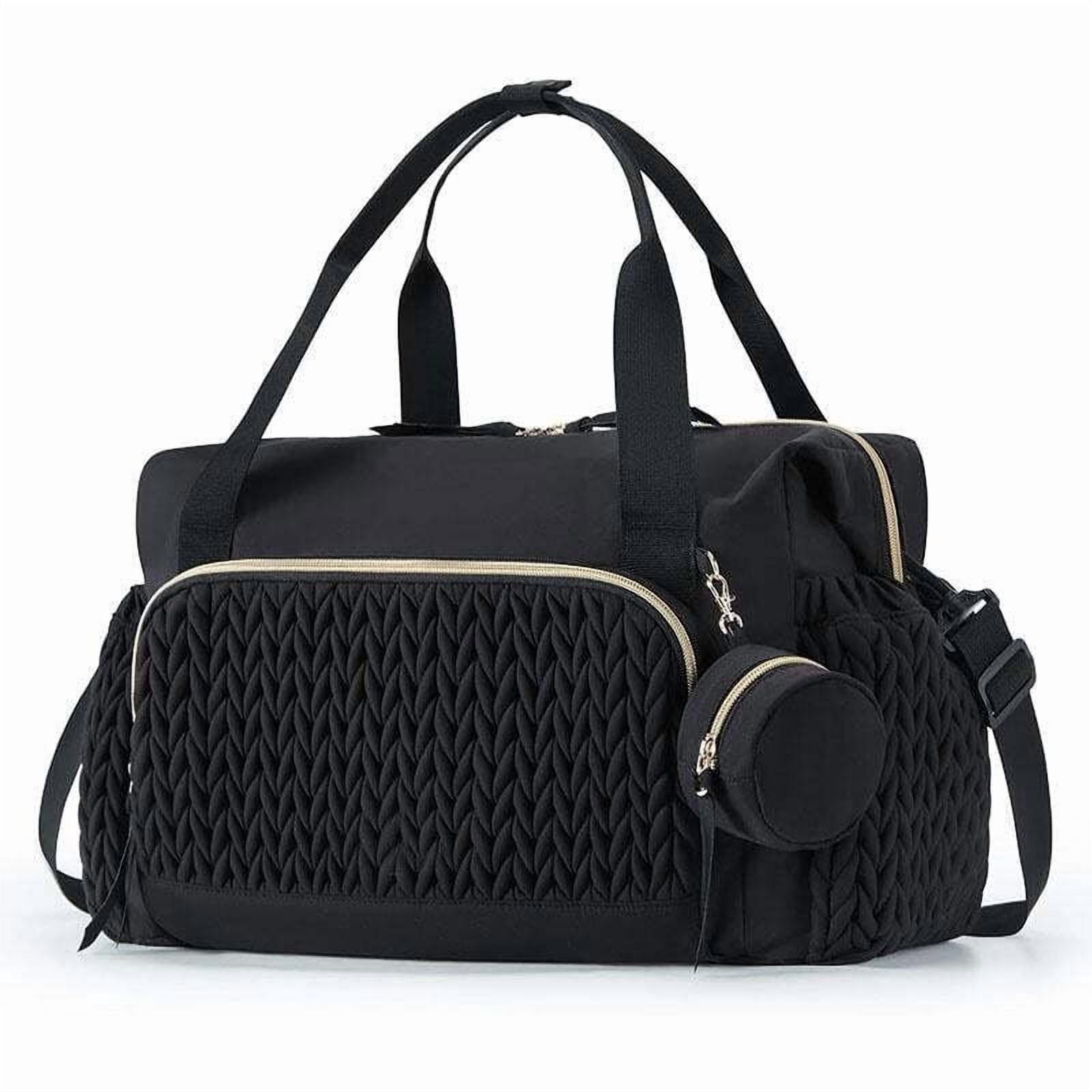 Diaper Bag Tote, Large Capacity Travel Diaper bags, Hospital Bag for Labor Delivery, Baby Bag with Pacifier Case elegant bag elegant shoulder bag large duffle bag