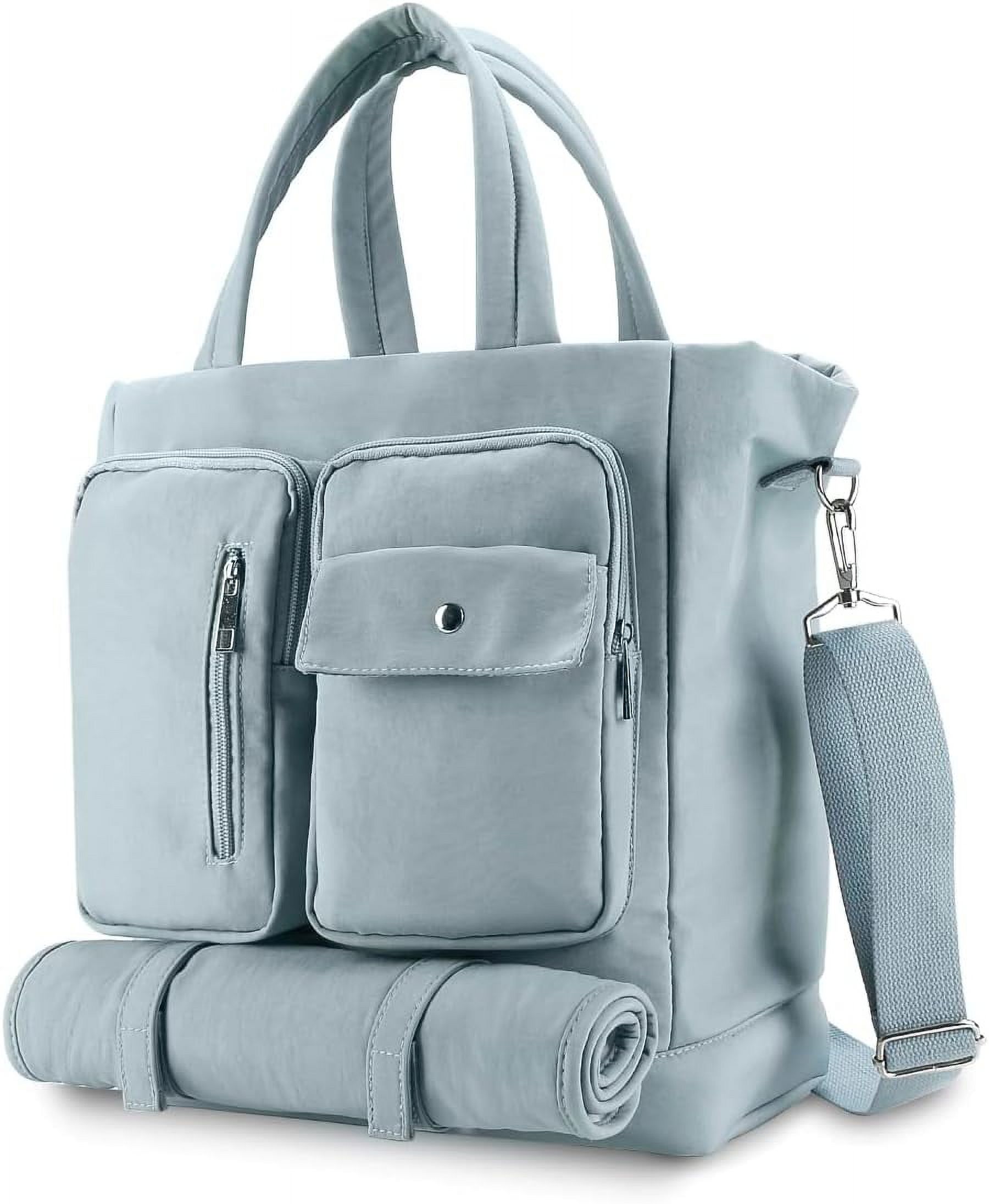 Diaper Bag Tote with Pacifier Case&Changing Station Upgrade Multi