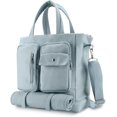 Diaper Bag Tote with Pacifier Case&Changing Station Upgrade Multi