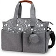 Diaper Bag Tote with Pacifier Case&Changing Station Upgrade Multi