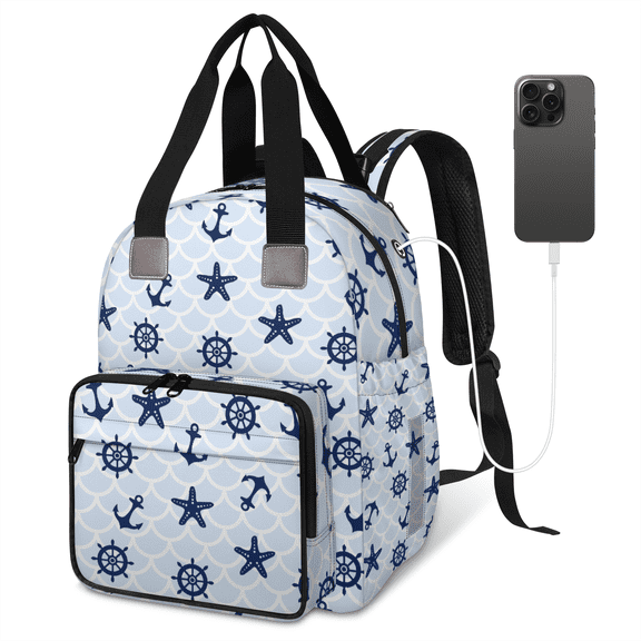 Diaper Bag for Dad Mom,Unisex Multifunction Travel Backpack with USB,Baby Changing Bag for Parents,Large Capacity,Waterproof