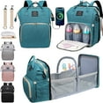 thumbnail image 1 of Diaper Bag for Travel, Baby Bag Diaper Bag with Changing Station Baby Girl Boy Waterproof Diaper Bag Backpack, 1 of 7