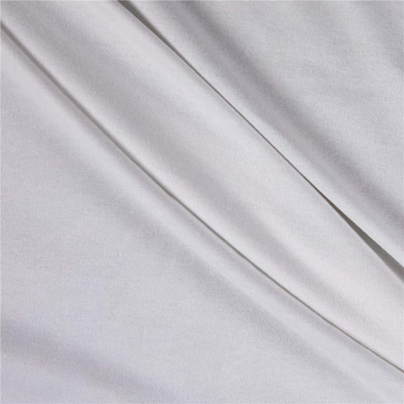 Diaper Flannel White 27" Wide Cotton Flannel Fabric by the Yard (9356-white)