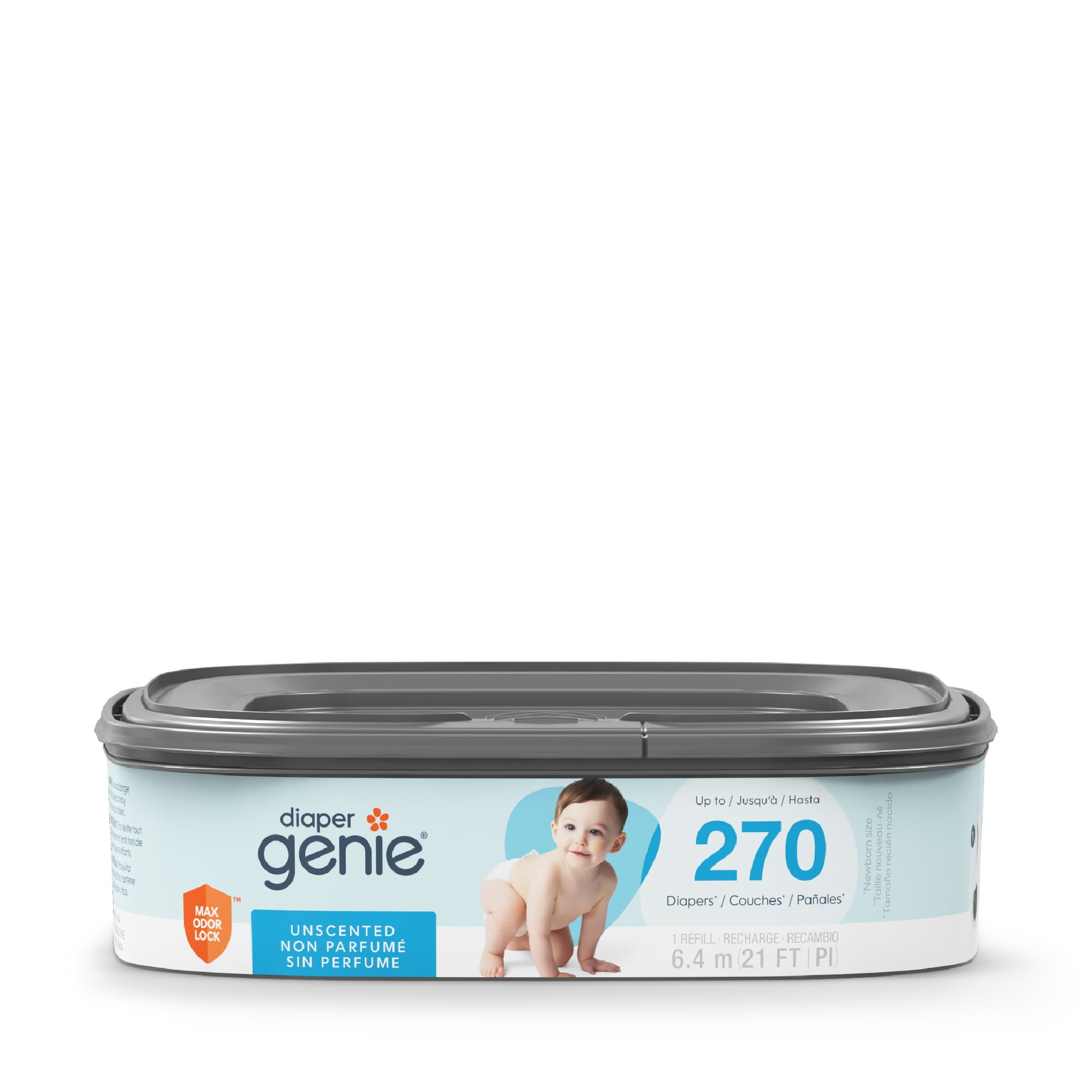Diaper Genie Classic Square Refill Newborn 270 ct