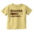 thumbnail image 1 of Diaper Loading Cute Computer Humor Toddler Boy Girl T Shirt Infant Toddler Brisco Brands 5T, 1 of 6