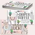 thumbnail image 1 of Diaper Raffle Tickets - Set of 50 Double-Sided Raffle Cards - Blank Baby Shower Stationery - Fun and Colorful Baby Shower Supplies for Under $15!, 1 of 6