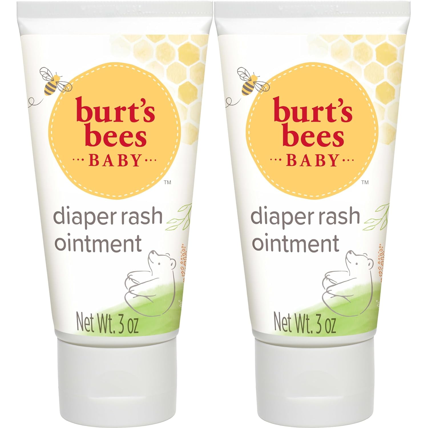 Diaper Rash Ointment, Burt's Bees 100 Natural Baby Skin Care, 3 Ounce