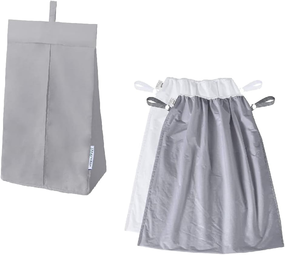 Diaper Stacker & Reusable Water-Resistant Cloth Diaper Pail Liner