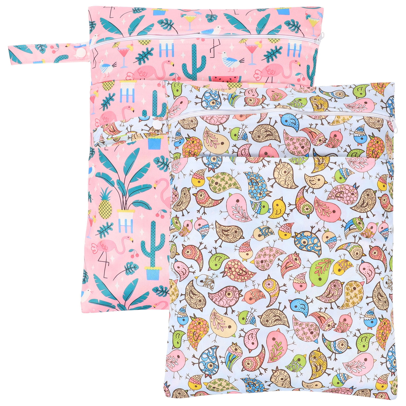 Diaper Wet Dry Pouches Cloth Baby Diapers Organizer Organizing Clutch Large Items Storage