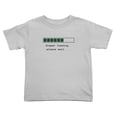 thumbnail image 1 of Diaper loading,please wait... Cute Toddler T-Shirts for Boys Girls (Gray, Youth M), 1 of 5