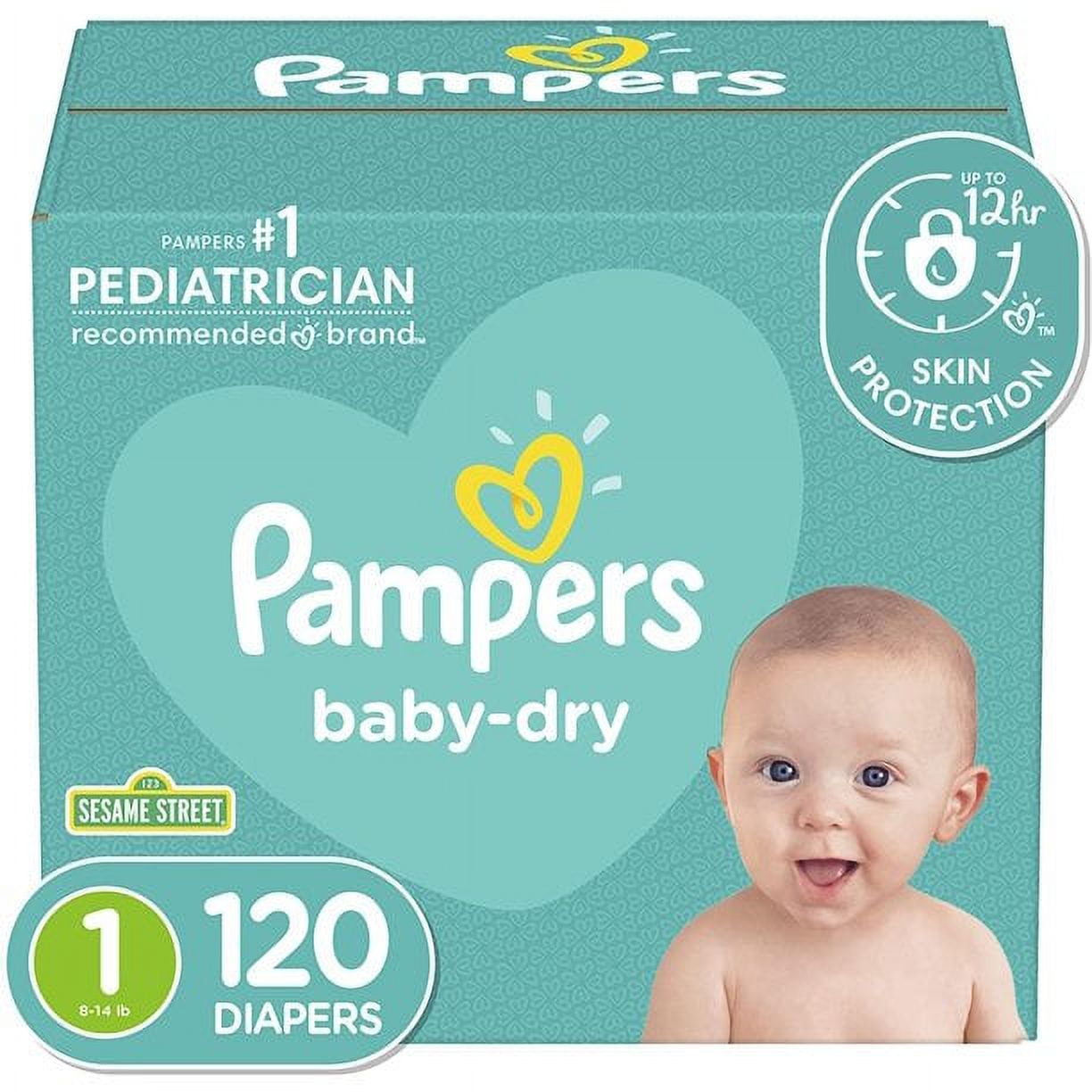 Pampers Baby Dry Size 1 Newborn (2-5kg) 21 pcs