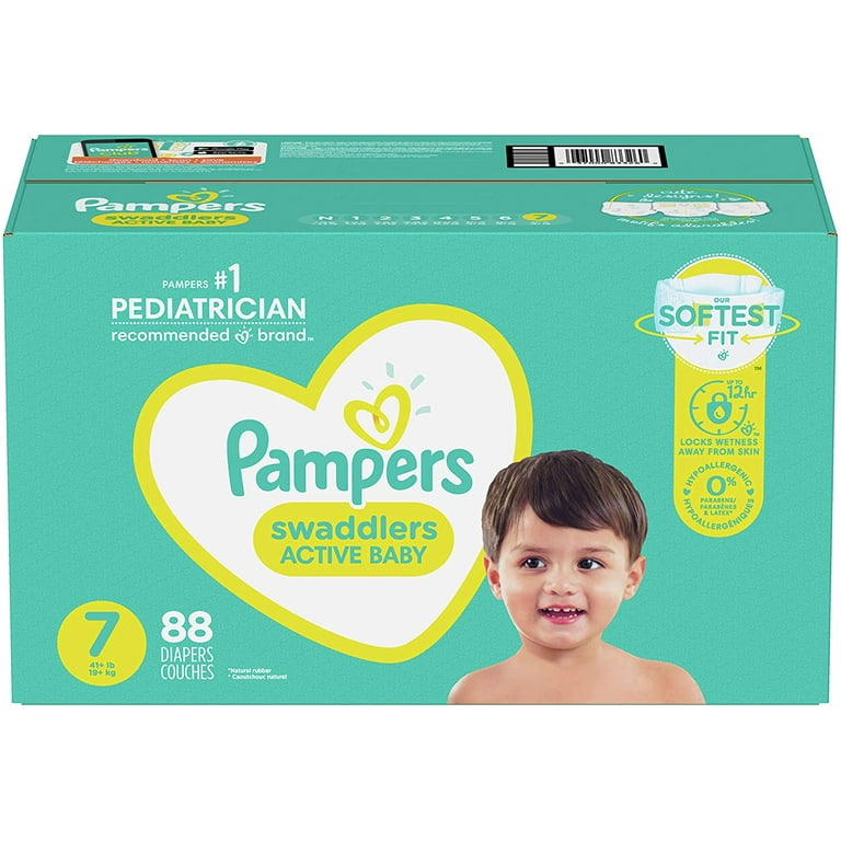 Pampers Swaddlers Diapers Size 7, 70 count - Disposable Diapers