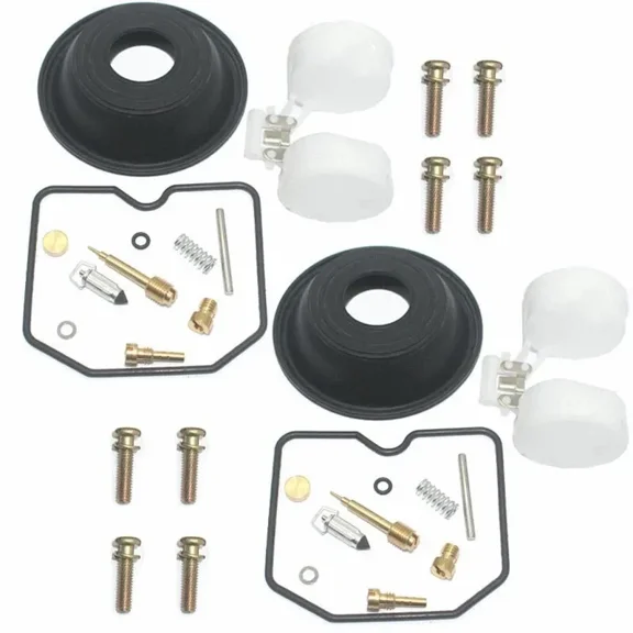 Diaphragm Float Gasket Carburetor Repair Kit 1 Replacement for Kawasaki EN500 Vulcan 500 1990-2009