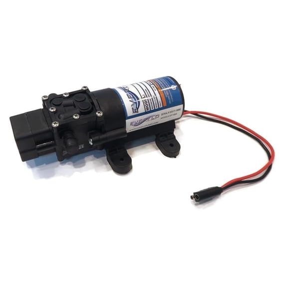 EF1000 12V Diaphragm Water Pump Kit - 1.0 GPM, 40 PSI, On-Demand With Wiring Harness
