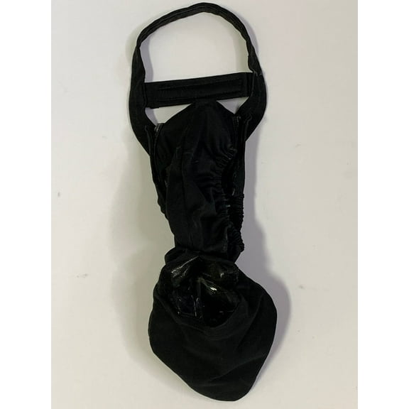 Diapurr Cat Diaper Color: Solid Black, Size: One-size