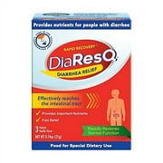 Diaresq Rapid Recovery Diarrhea Relief Packets, Vanilla Flavor, 3 Ea