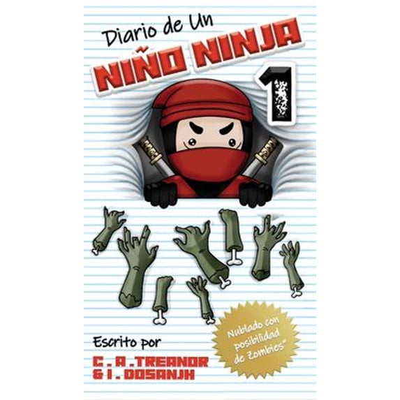 Pre-Owned Diario de un niño Ninja 1 : Nublado con Posibilidad de Zombies (Hardcover) 9781648711183