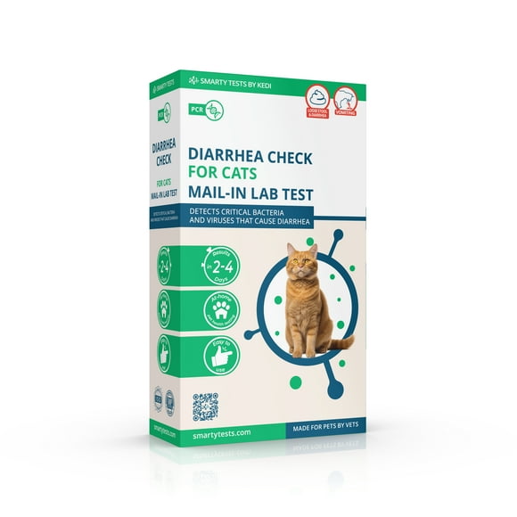 Diarrhea Check Mail-In Test for Cats (PCR): At-Home Testing