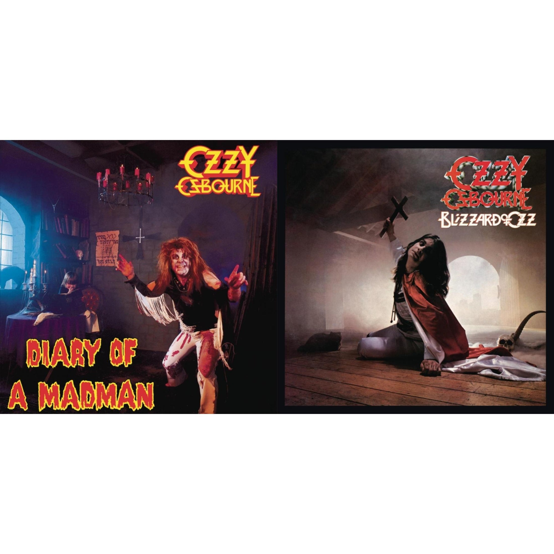 Diary Of A Madman (180G) \u0026 Blizzard Of Ozz (180G/30Th Anniversary Legacy  Edition) [LP Vinyl Bundle] - Walmart.com, image size:2200x2200