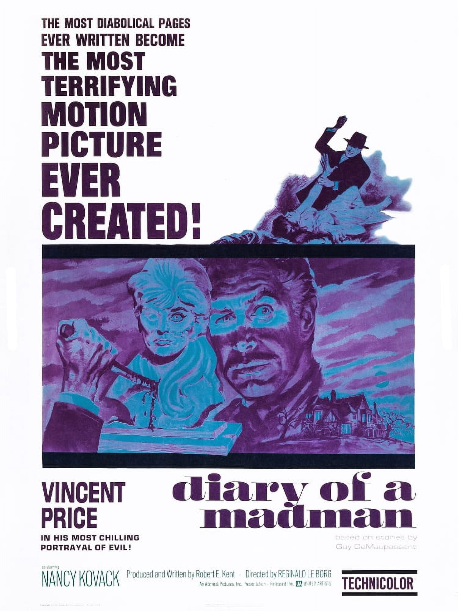 Diary Of A Madman Canvas Art - (24 x 36)